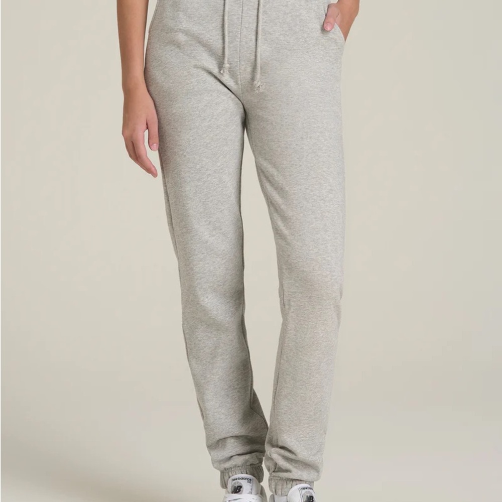 American Tall Women's Gray Mix Slim Fit Sweatpants